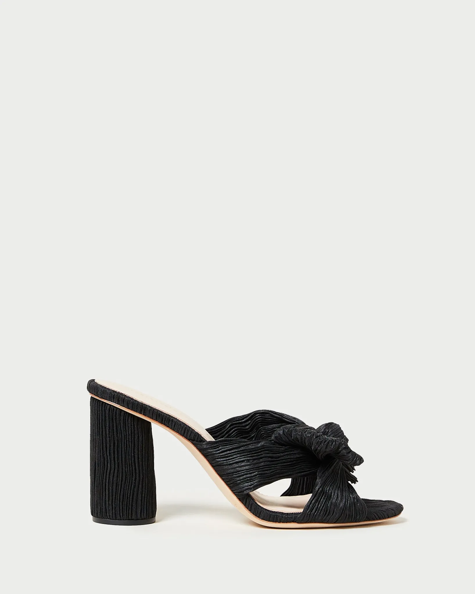 Discount Loeffler Randall Penny Pleated Bow Heel Pearl