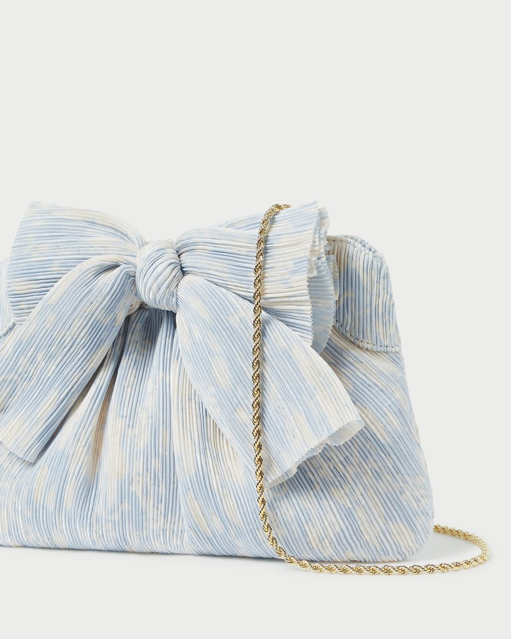 Hot Loeffler Randall Rayne Bow Clutch Gold
