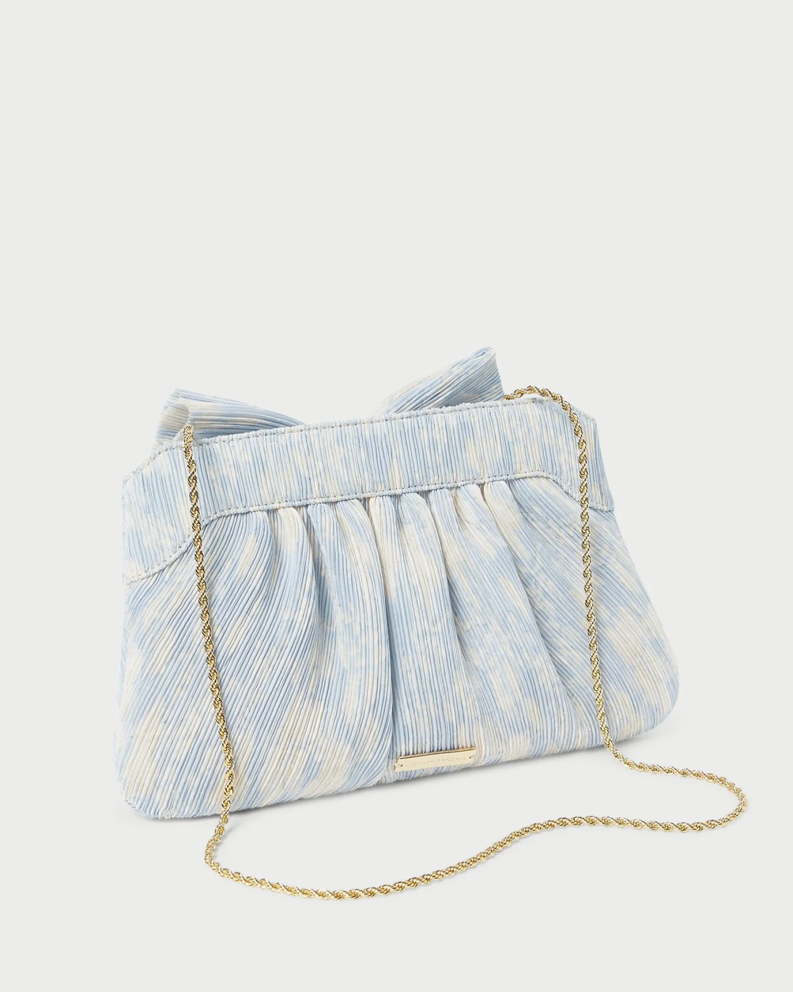 Hot Loeffler Randall Rayne Bow Clutch Gold