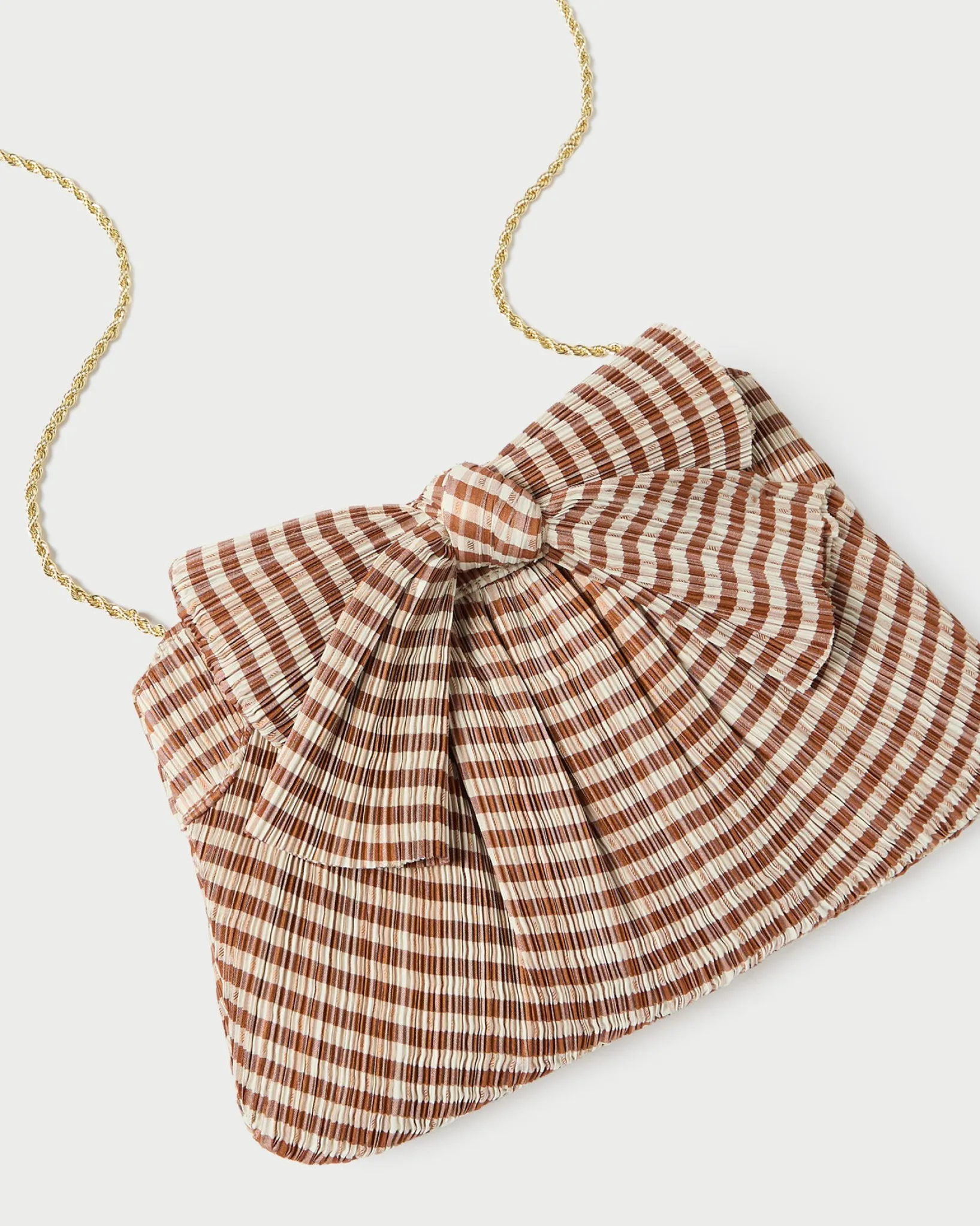 Online Loeffler Randall Rayne Bow Clutch Platinum