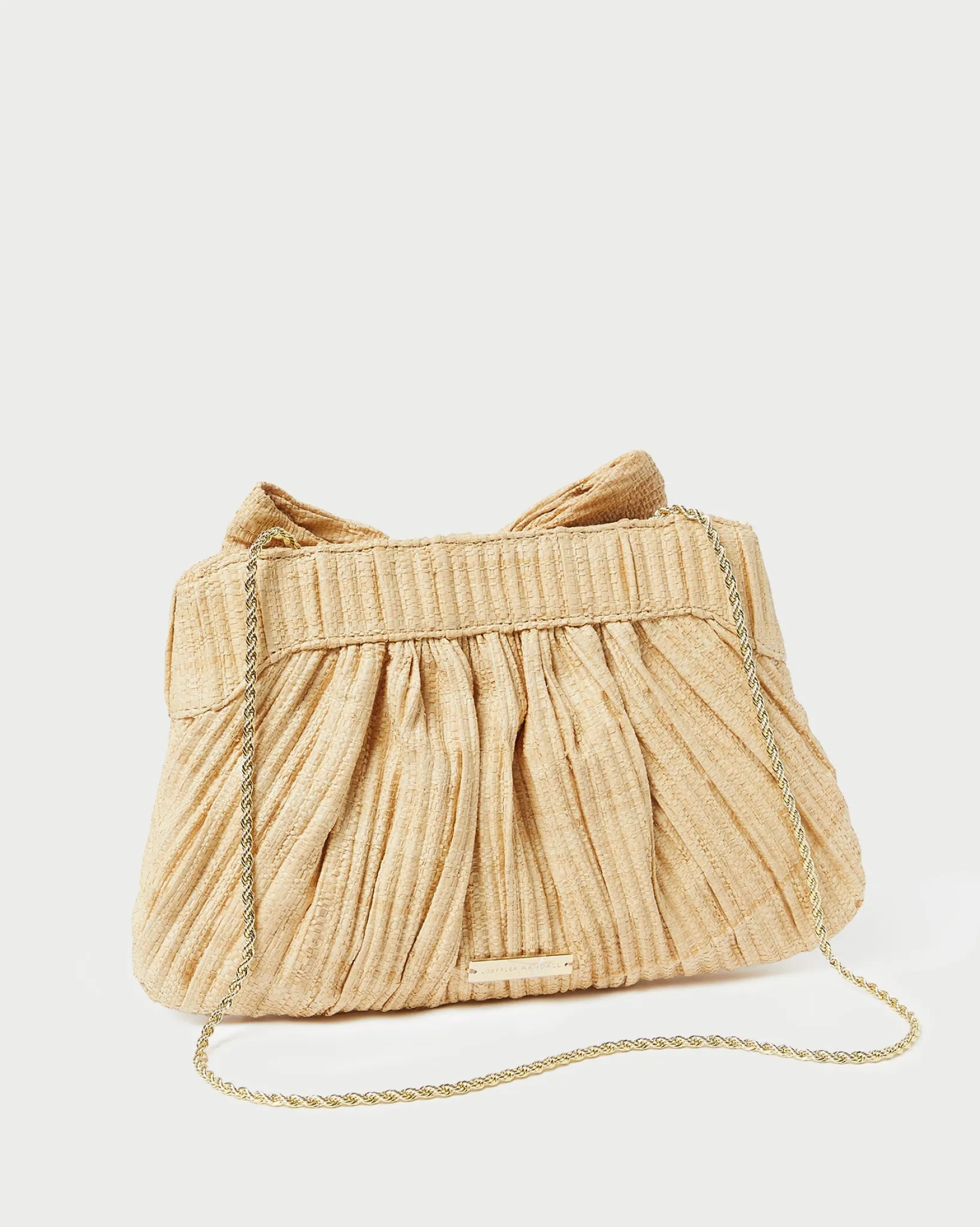 Best Loeffler Randall Rayne White Lace Bow Clutch White/Cream