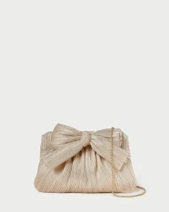 Best Loeffler Randall Rayne White Lace Bow Clutch White/Cream