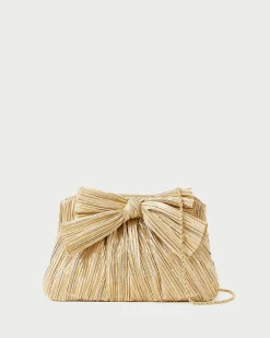 Best Loeffler Randall Rayne White Lace Bow Clutch White/Cream