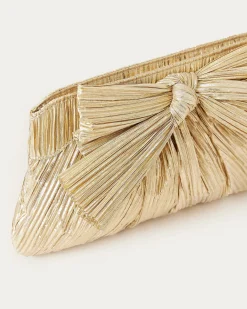 Best Loeffler Randall Rayne White Lace Bow Clutch White/Cream