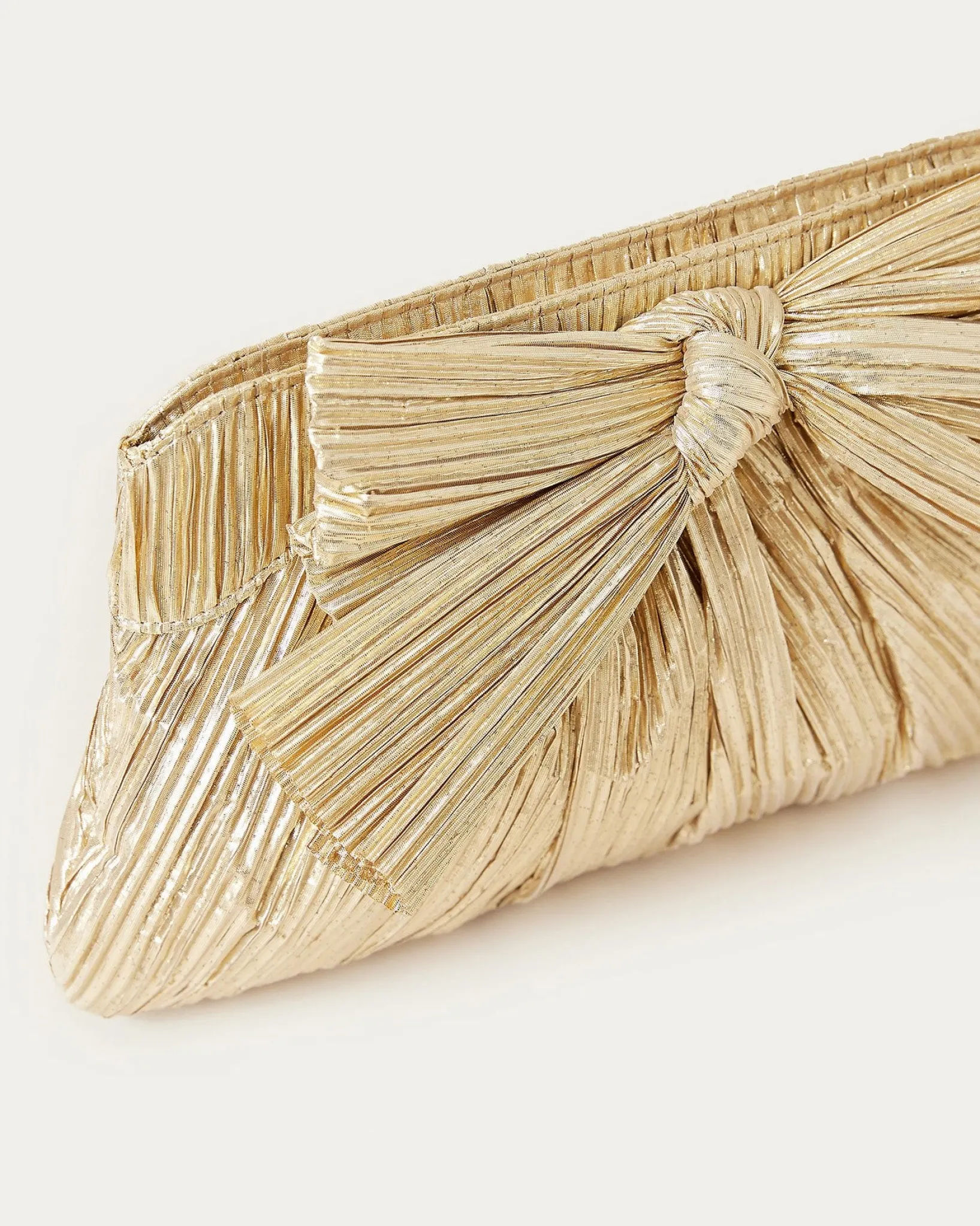 Best Loeffler Randall Rayne White Lace Bow Clutch White/Cream