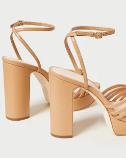Discount Loeffler Randall Rivka Suede Platform Sandal Black
