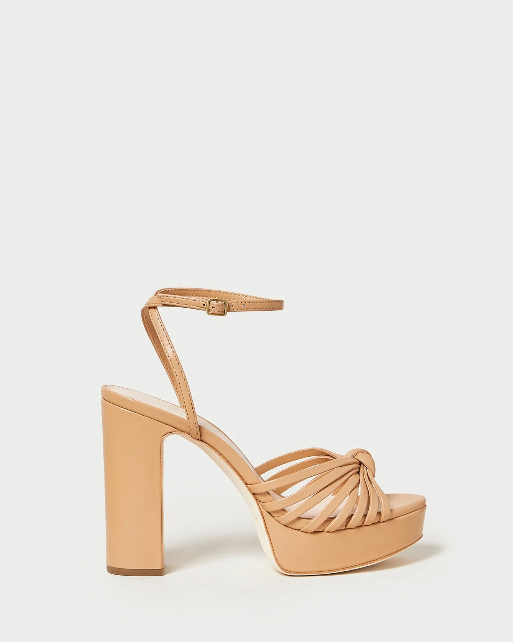 Discount Loeffler Randall Rivka Knot Platform Sandal Cacao