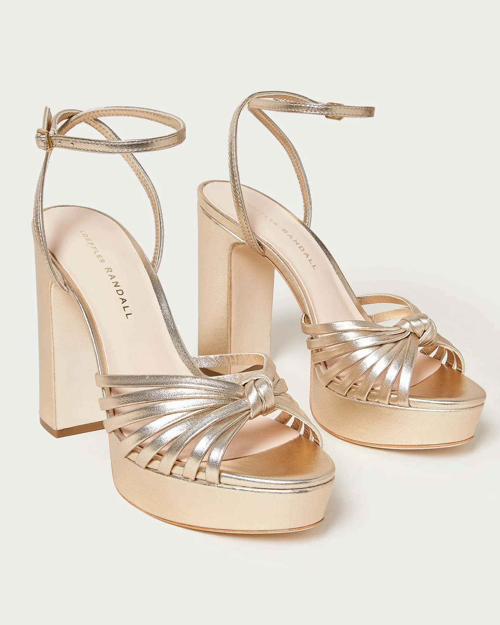 Hot Loeffler Randall Rivka Knot Platform Sandal Dune