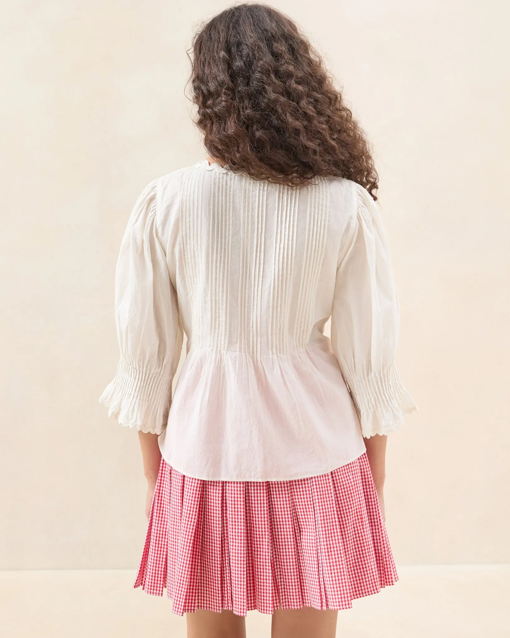 Discount Loeffler Randall Sasha White Wrap Blouse White />