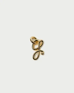 Clearance Loeffler Randall Small Gold Letter