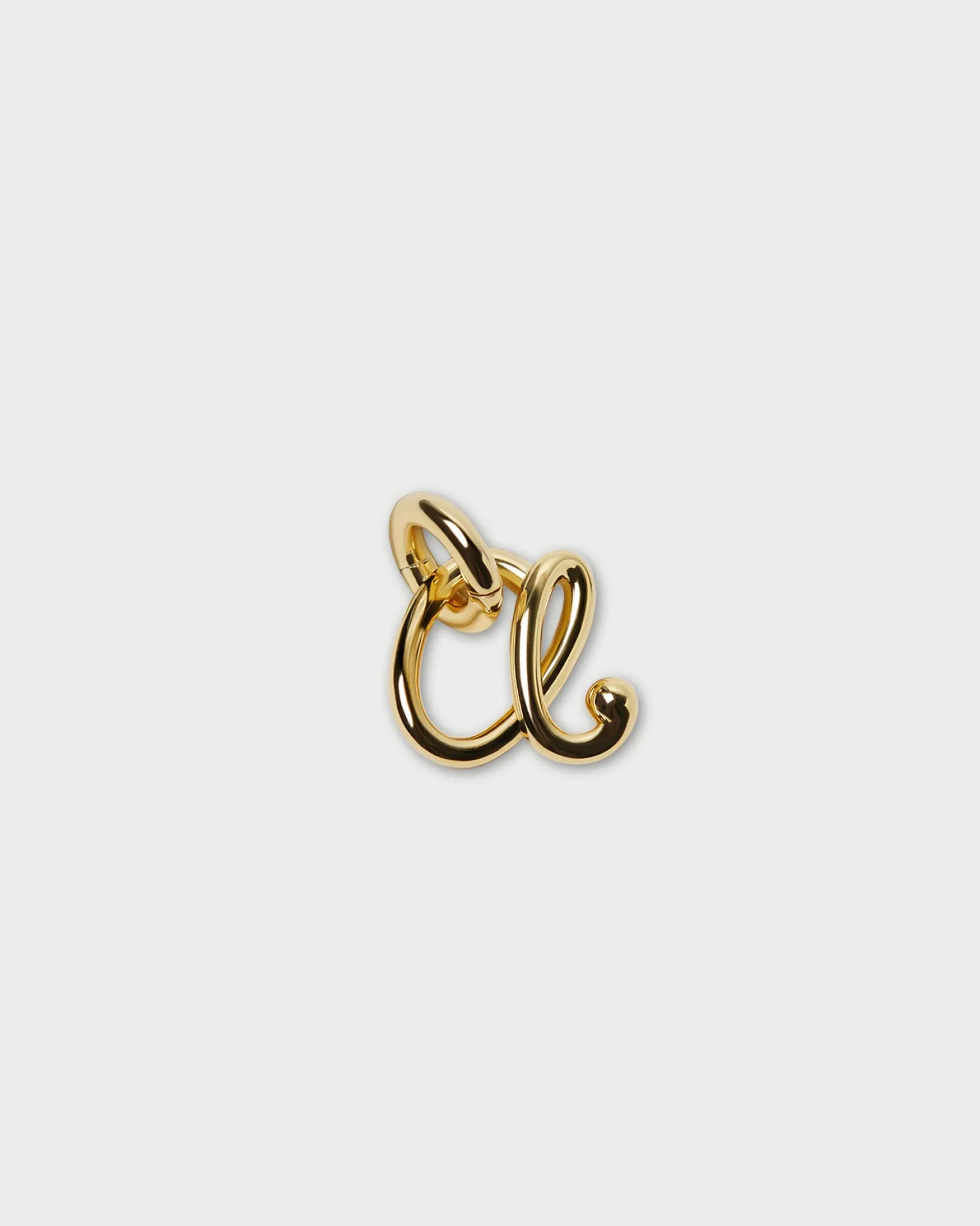 Discount Loeffler Randall Small Gold Letter "P" Charm Gold P