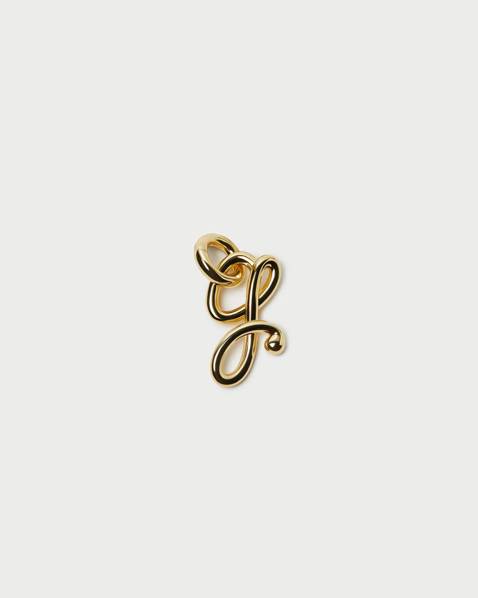 Discount Loeffler Randall Small Gold Letter "P" Charm Gold P