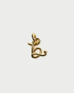 Best Loeffler Randall Small Gold Letter "S" Charm Gold S