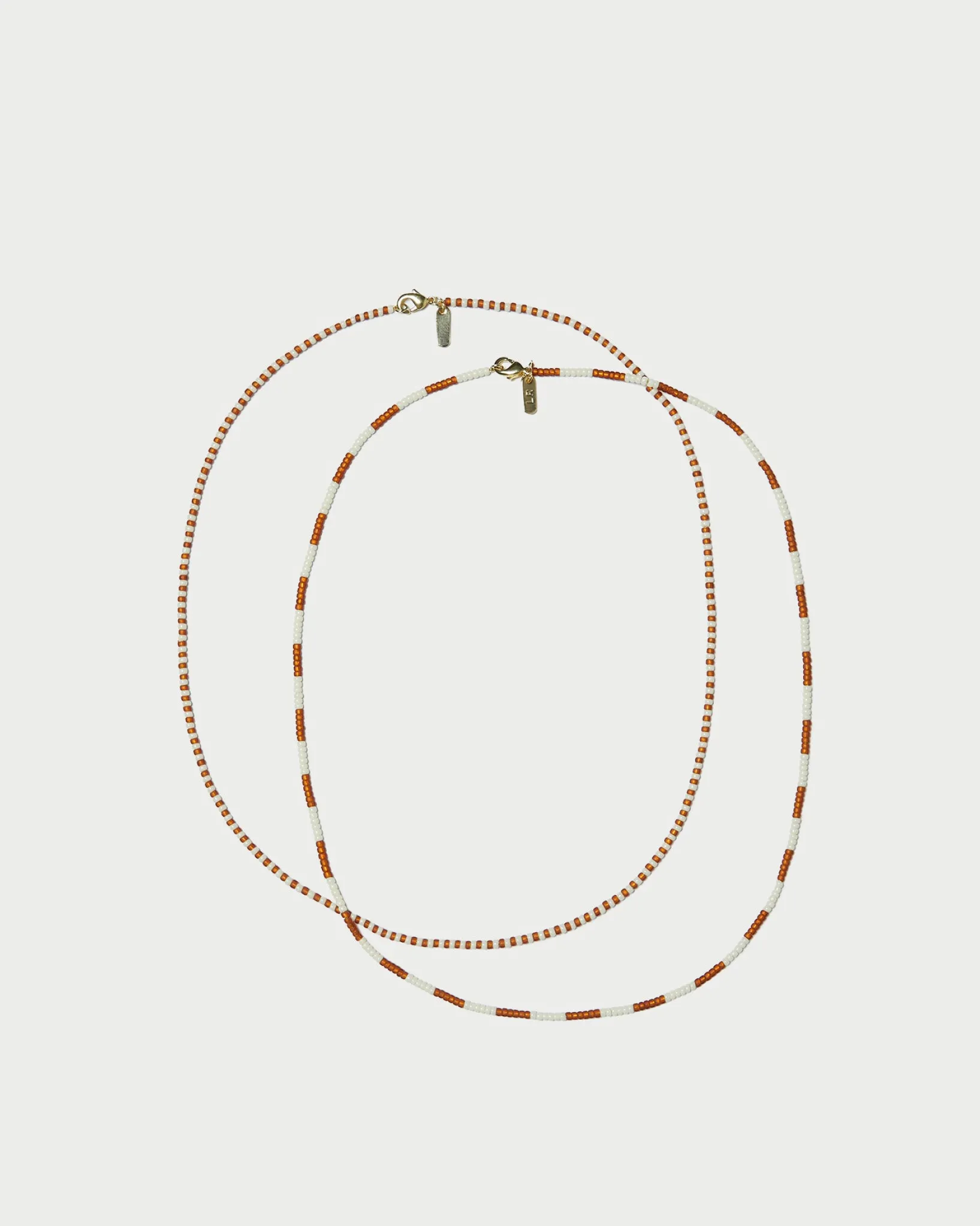 Sale Loeffler Randall Soo Amber/Cream Necklace Set Amber/Cream Multi />