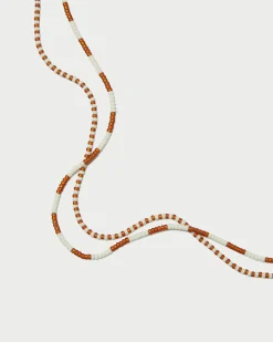 Sale Loeffler Randall Soo Amber/Cream Necklace Set Amber/Cream Multi /><noscript><img width=