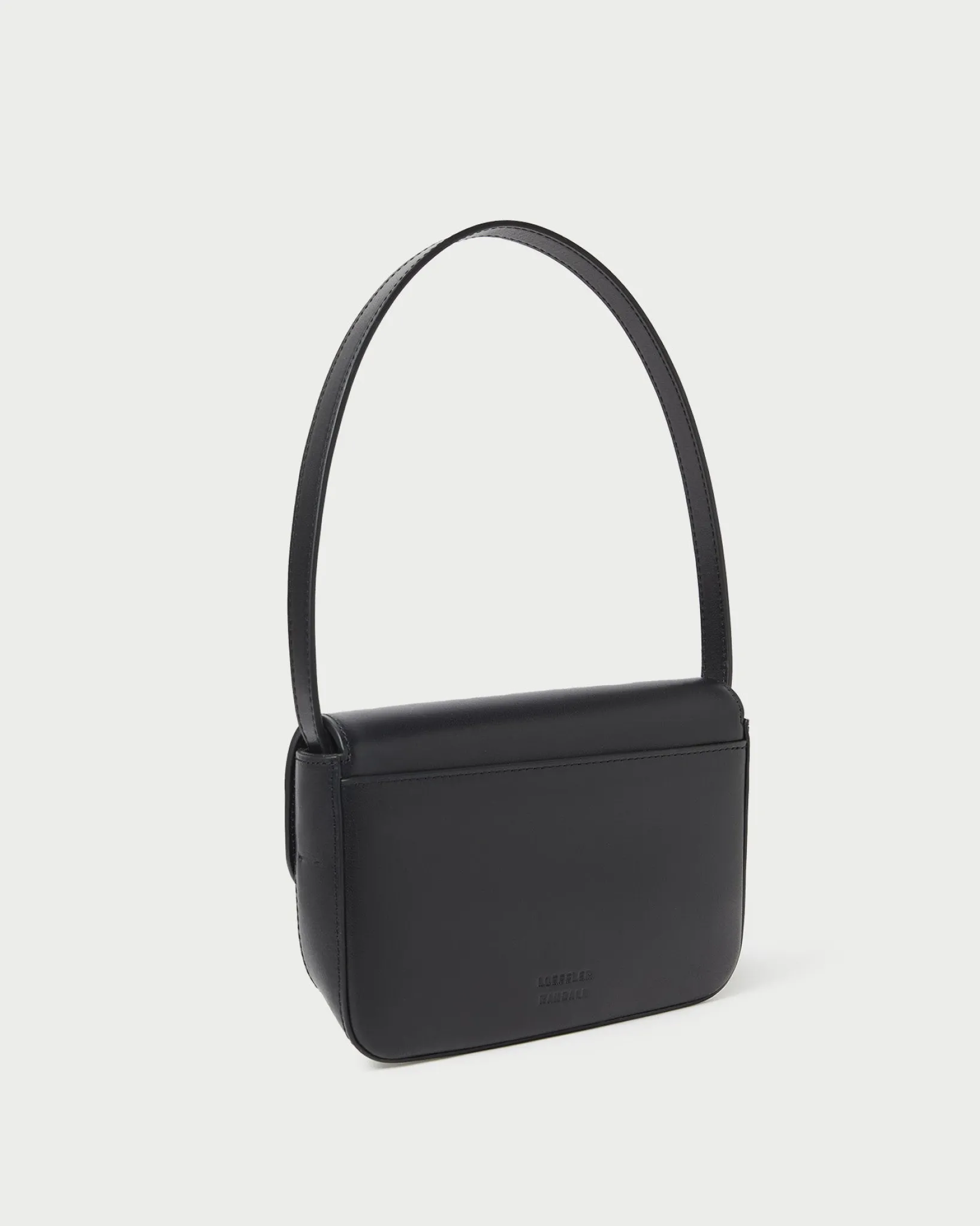 New Loeffler Randall Stefania Leather Baguette Bag Black