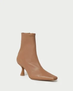 Outlet Loeffler Randall Thandy Black Curved Heel Bootie Safari