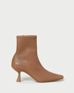 Outlet Loeffler Randall Thandy Black Curved Heel Bootie Safari