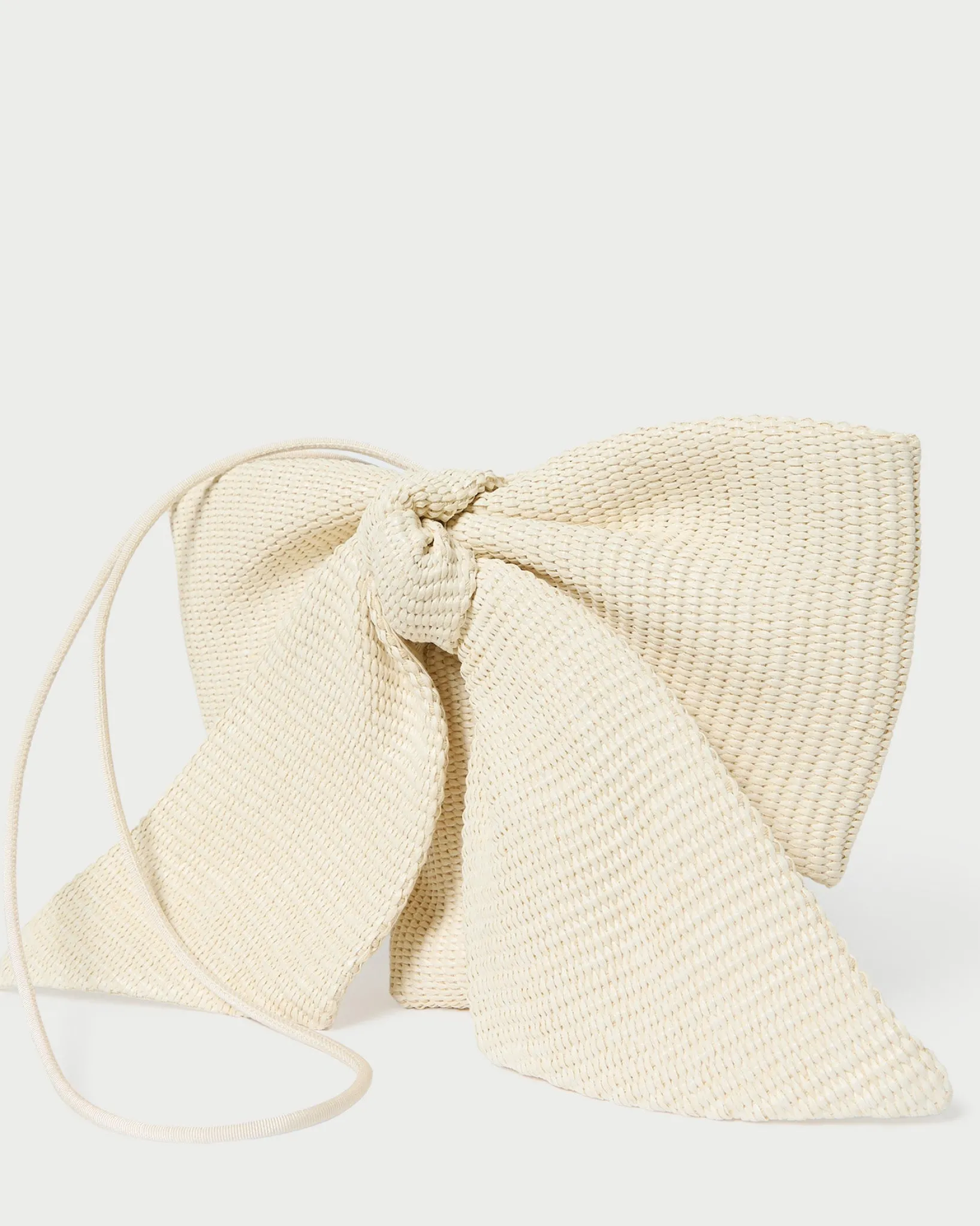 Sale Loeffler Randall Violet Satin Bow Crossbody Black