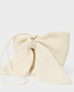 Loeffler Randall Violet Diamanté Bow Crossbody Gold