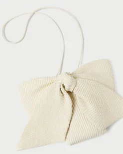Loeffler Randall Violet Diamanté Bow Crossbody Gold