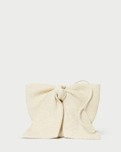 Best Loeffler Randall Violet Satin Bow Crossbody Rose